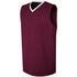 Russell Athletic Youth Transition Jersey (332371-C), Color 'Maroon/White'